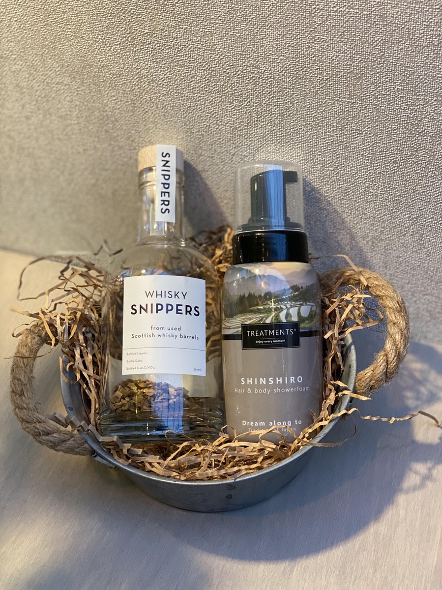 Treatments cadeauset Shinshiro snippers whisky