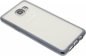 Backcover met metallic rand Samsung Galaxy A5 (2016) hoesje - Donkergrijs