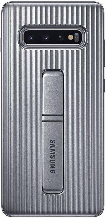 Samsung Protective Standing Cover - voor Samsung Galaxy S10 Plus - Zilver