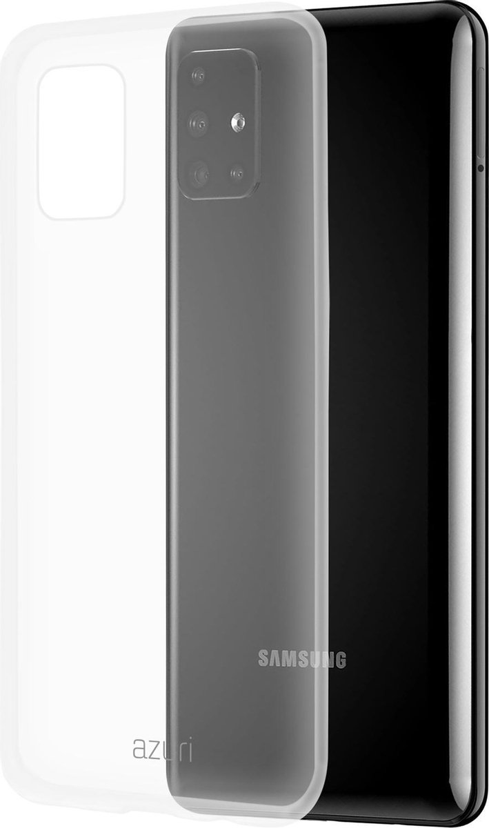Azuri hoesje voor Samsung Galaxy A51 - Transparant