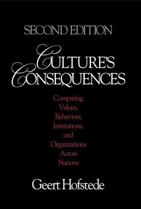 Culture′s Consequences - cover