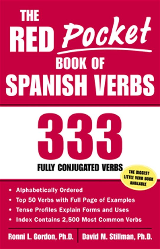 The Red Pocket Book of Spanish Verbs - cover