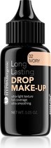 Hypoallergenic Long Lasting Drop Make-up Foundation Opaque Base 02 Ivory 30g