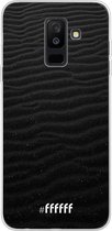 Samsung Galaxy A6 Plus (2018) Hoesje Transparant TPU Case - Black Beach #ffffff