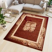 Tapiso Atlas PP Vloerkleed Bruin Beige Woonkamer Tapijt Maat- 220x300