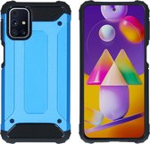 iMoshion Rugged Xtreme Backcover Samsung Galaxy M31s hoesje - Lichtblauw