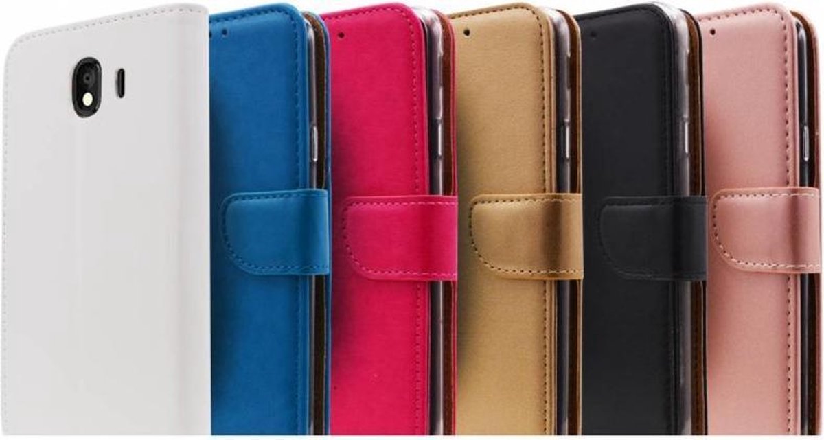 GREEN ON Luxury Book Case Galaxy Note 10 - Aqua Blauw