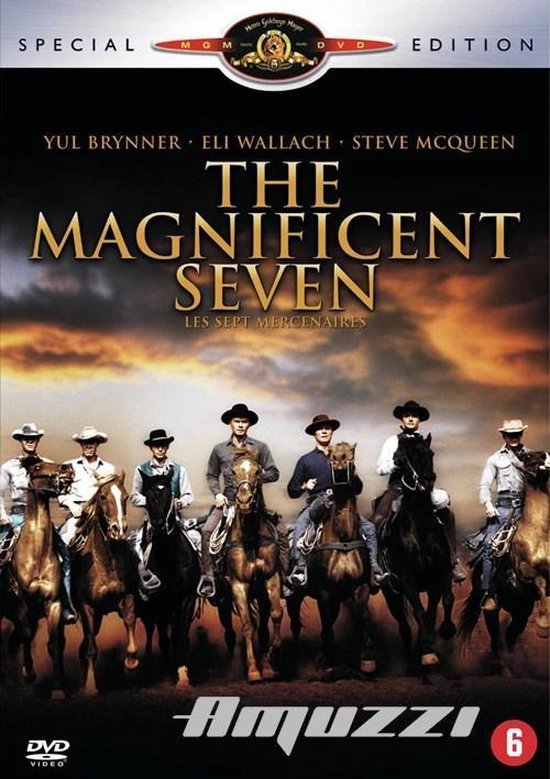 Magnificent Seven 1960 DVD - Western van John Sturges met Yul