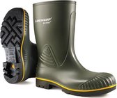 Acifort Kuitlaars Groen | Uitstekende Resistentie tegen Vloeistoffen | Dunlop B440631.AF | Maat 46