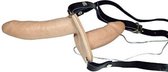 Dubbel Vibrerende Strap-on - You2Toys - Beige - Strap on