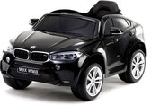 BMW X6M, Rubberen banden, Leder zitje, Kinder Accu Auto - Elektrische Kinderauto - met Afstandsbediening