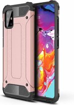 Xssive Anti Shock Back Cover voor Samsung Galaxy A11 - Rose Goud