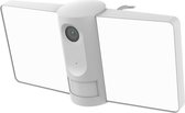Laxihub F1 Floodlight - Met schijnwerpers - Bewakingscamera - Beveiligingscamera buiten – Inclusief 32GB SD kaart - Kleur wit