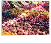 Forex - Bakken met Fruit  - 40x30cm Foto op Forex