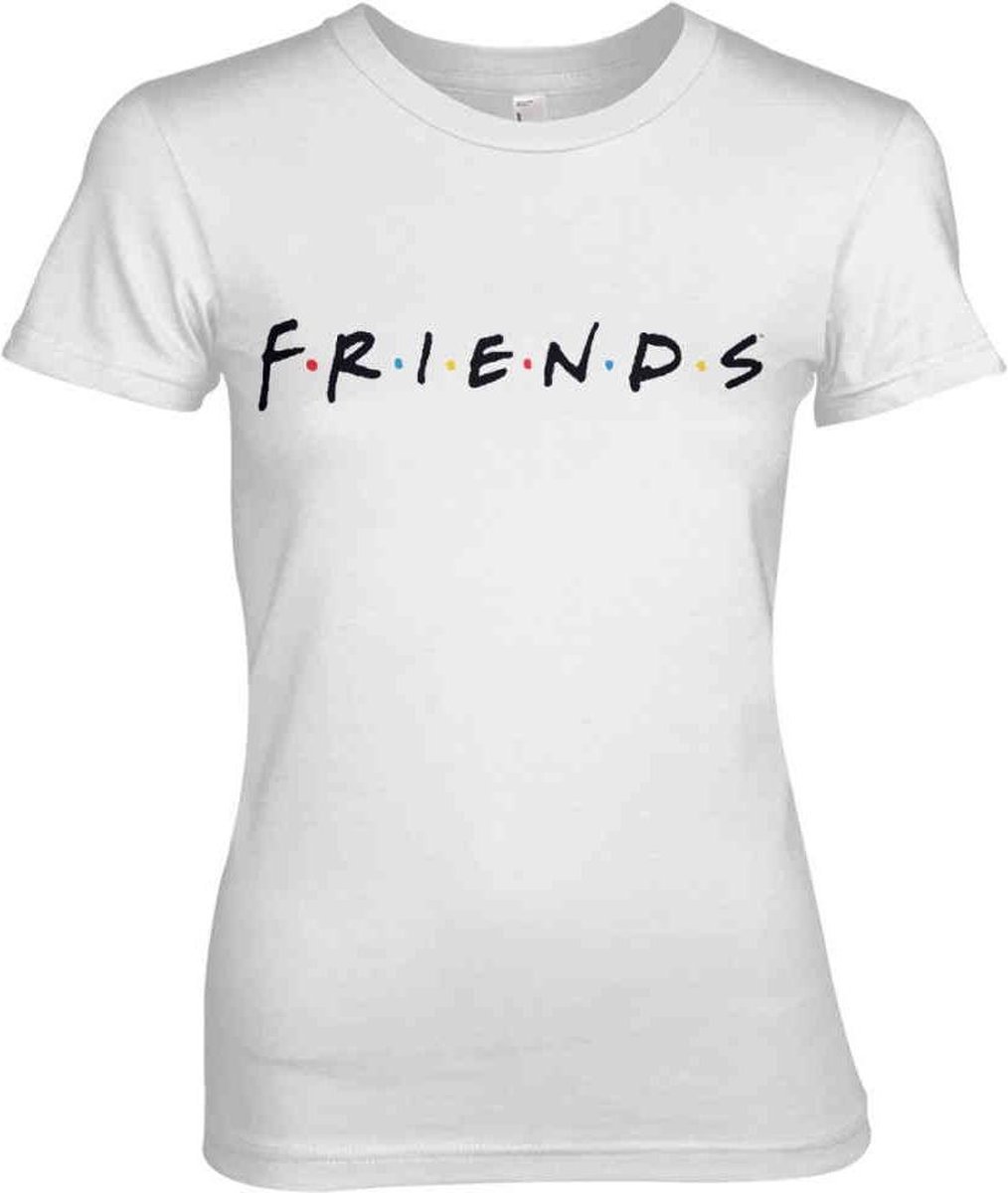 Friends Dames Tshirt -XL- Logo Wit