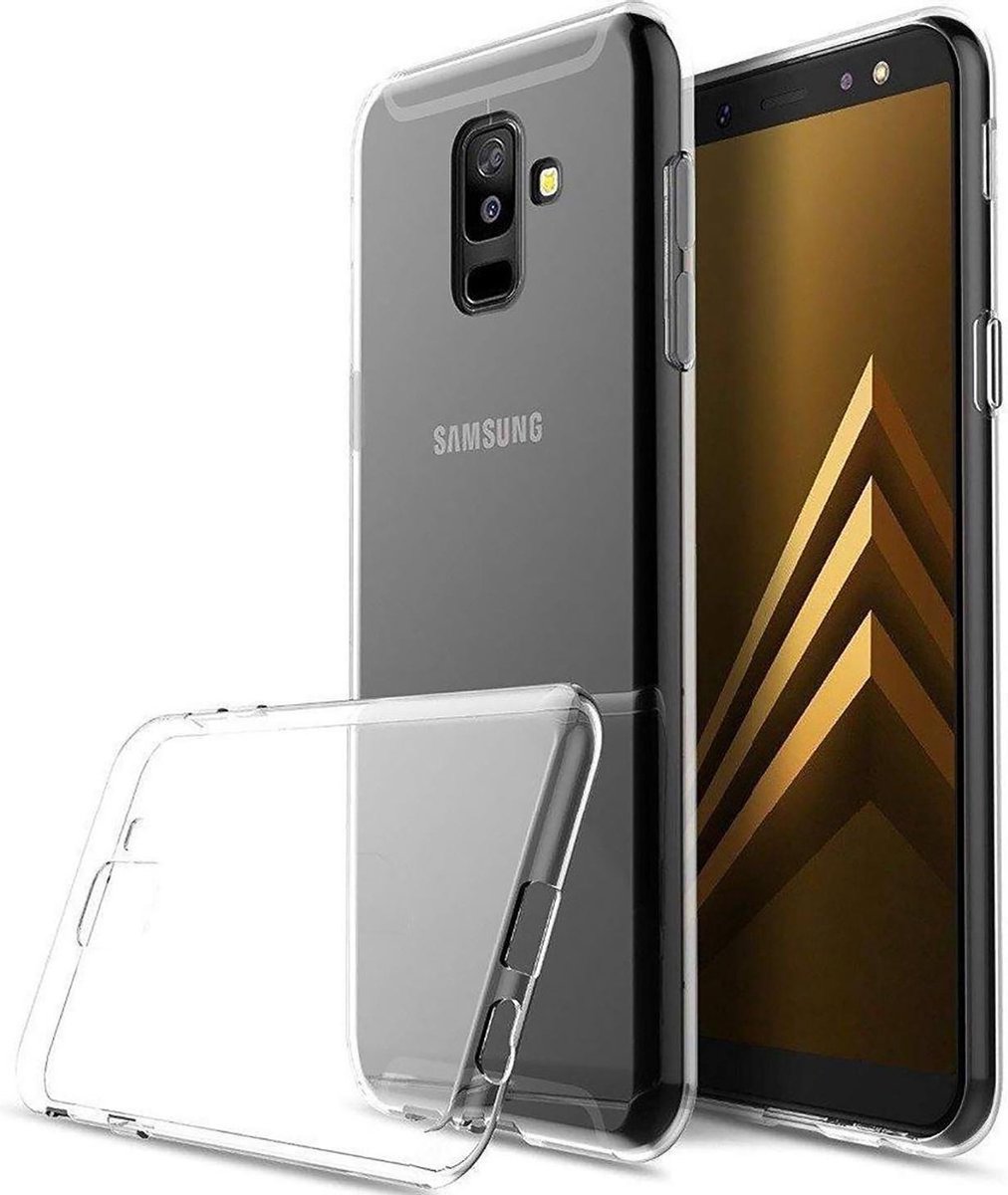 LitaLife Samsung Galaxy J8 (2018) TPU Transparant Siliconen Back cover