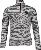 Superrebel Kids Ski Pully - R009-6482 Wit dessin 152