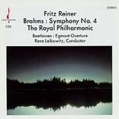Brahms: Symphony No 4 etc / Reiner, Royal Philharmonic et al