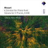 Mozart: 6 Sonatas For Pno Duet / Sonata For 2 Pnos