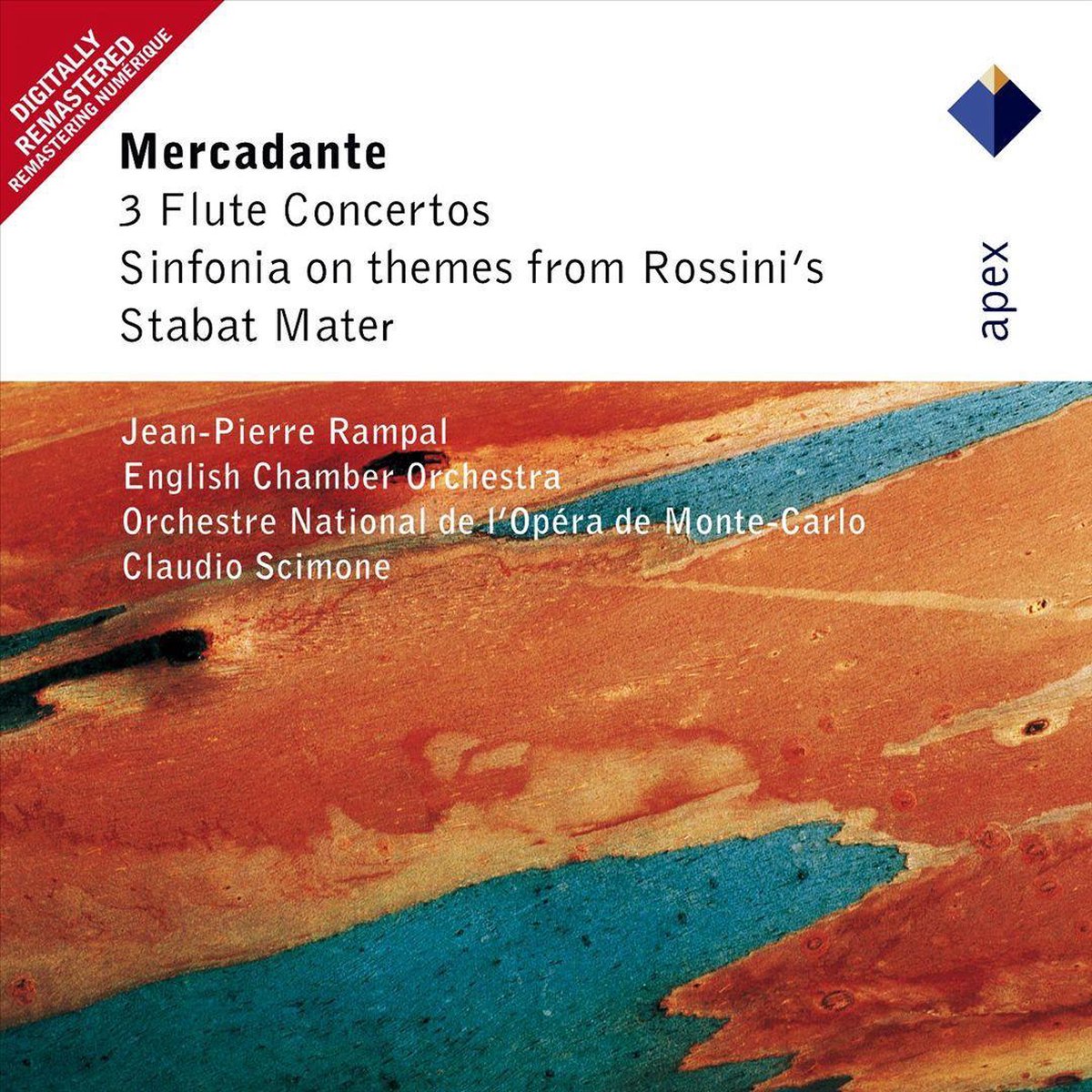 Mercadante: 3 Flute Ctos / Stabat Mater