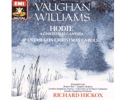 Omslag van Vaughan Williams: Hodie, Fantasia on Christmas Carols