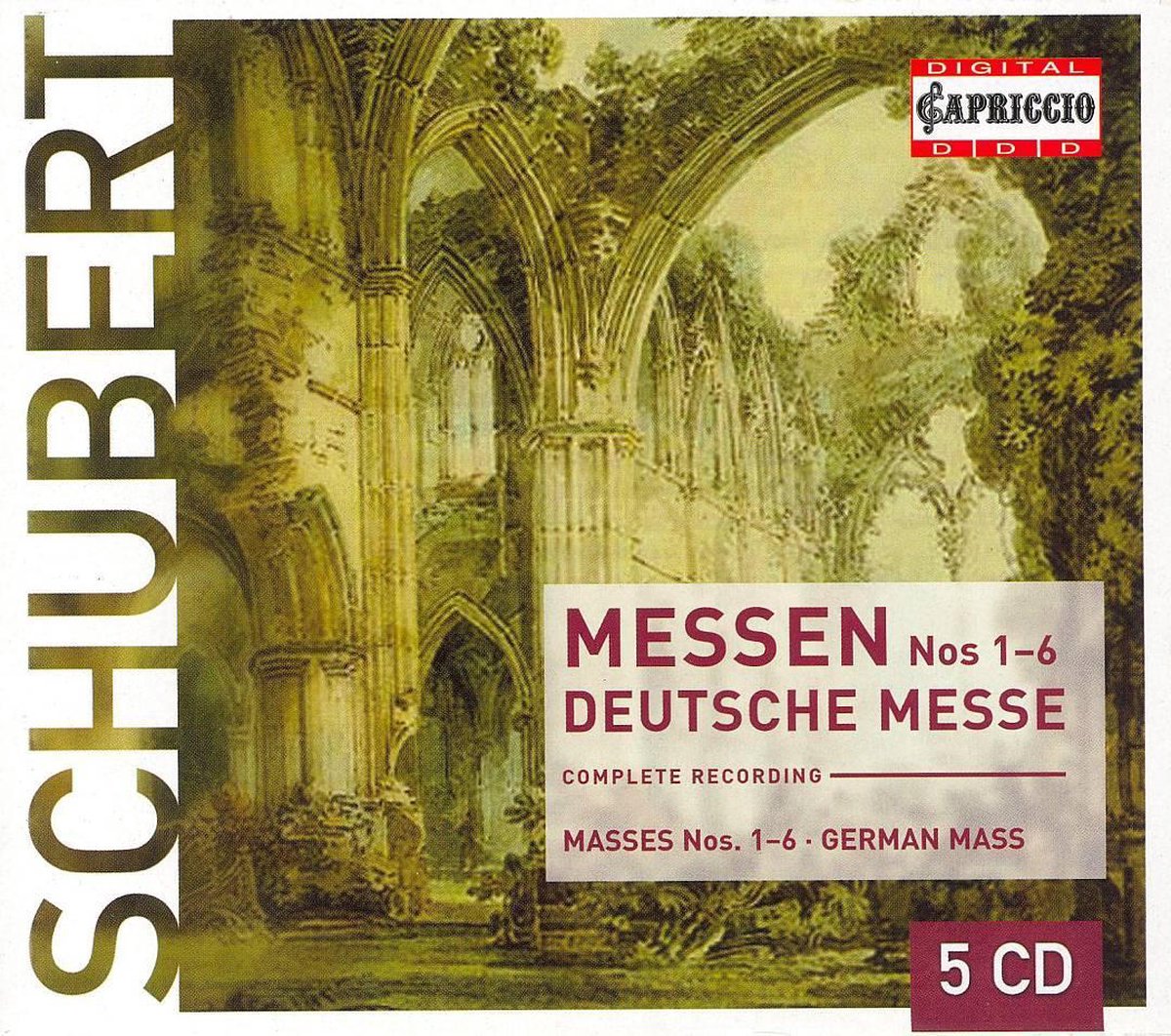 Schubert: Masses Nos. 1-6; German Mass [Box Set]