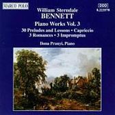 William Sterndale Bennett: Piano Works, Vol. 3