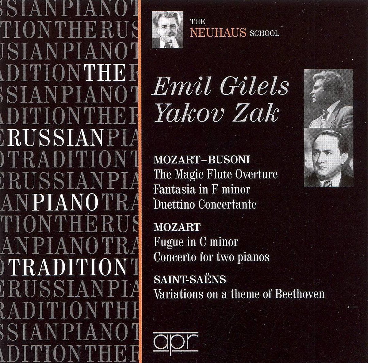 The Russian Piano Tradition Mozart
