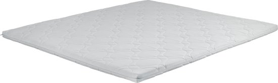 Surmatelas mousse 180x200 Blanc