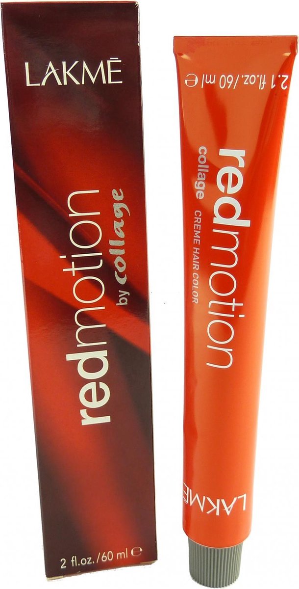 Lakme Redmotion Collage Kleuring Haarkleur Permanent 60ml - 0/95 Mahogany Red/Mahagoni Rot