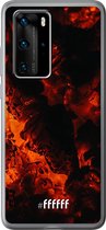 Huawei P40 Pro Hoesje Transparant TPU Case - Hot Hot Hot #ffffff