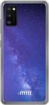 Samsung Galaxy A41 Hoesje Transparant TPU Case - Star Cluster #ffffff