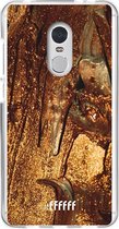 6F hoesje - geschikt voor Xiaomi Redmi 5 -  Transparant TPU Case - Lets go Gold #ffffff