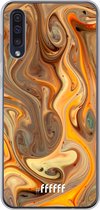 Samsung Galaxy A30s Hoesje Transparant TPU Case - Brownie Caramel #ffffff