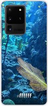 Samsung Galaxy S20 Ultra Hoesje Transparant TPU Case - Coral Reef #ffffff