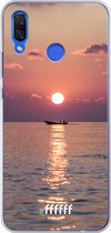 Huawei Nova 3 Hoesje Transparant TPU Case - All By Myself #ffffff