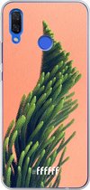 Huawei Nova 3 Hoesje Transparant TPU Case - Waving Plant #ffffff