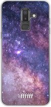 Samsung Galaxy J8 (2018) Hoesje Transparant TPU Case - Galaxy Stars #ffffff