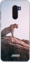 Xiaomi Pocophone F1 Hoesje Transparant TPU Case - Leopard #ffffff