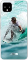 Google Pixel 4 XL Hoesje Transparant TPU Case - Boy Surfing #ffffff