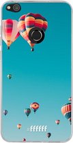 Huawei P8 Lite (2017) Hoesje Transparant TPU Case - Air Balloons #ffffff