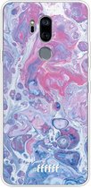 LG G7 ThinQ Hoesje Transparant TPU Case - Liquid Amethyst #ffffff