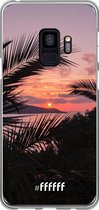 Samsung Galaxy S9 Hoesje Transparant TPU Case - Pretty Sunset #ffffff