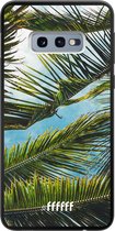 Samsung Galaxy S10e Hoesje TPU Case - Palms #ffffff