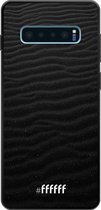 Samsung Galaxy S10 Plus Hoesje TPU Case - Black Beach #ffffff