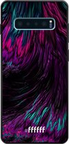 Samsung Galaxy S10 Plus Hoesje TPU Case - Roots of Colour #ffffff