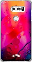 LG V30 (2017) Hoesje Transparant TPU Case - Colour Bokeh #ffffff