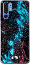 Huawei P30 Pro Hoesje Transparant TPU Case - River Fluid #ffffff