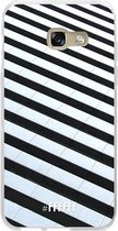 Samsung Galaxy A3 (2017) Hoesje Transparant TPU Case - Mono Tiles #ffffff