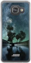 Samsung Galaxy A3 (2016) Hoesje Transparant TPU Case - Space tree #ffffff
